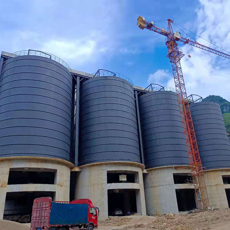 九江骨料钢板仓建造施工周期从规划到竣工的每一步